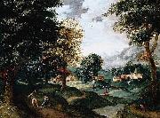 Jacob Grimmer Landscape oil painting reproduction
